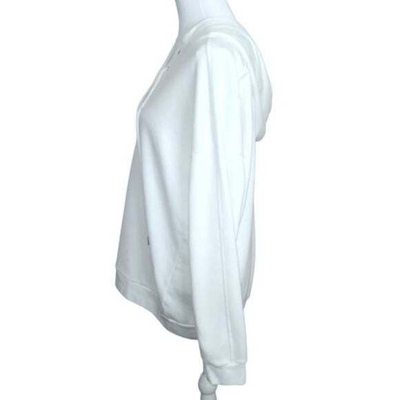 Amazon White Lace Up Hoodie Sz.XL GUC - Picture 3 of 6